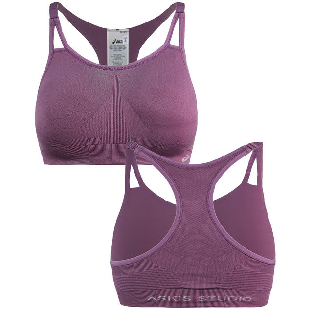 Asics Curve Seamless Womens Lilac Sports Bra