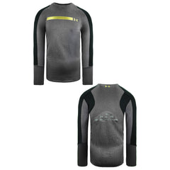 Under Armour HeatGear Fitted Top Mens Grey Training Top