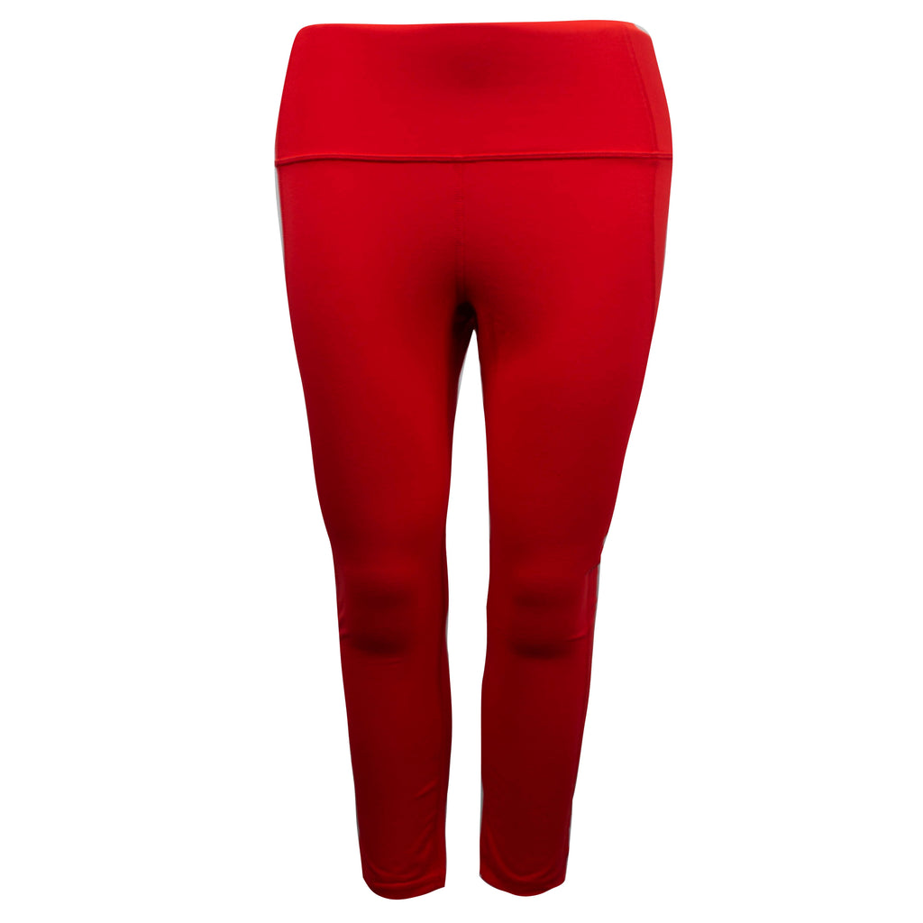 Under Armour  Reflect High Rise Womens Red Cropped Leggings