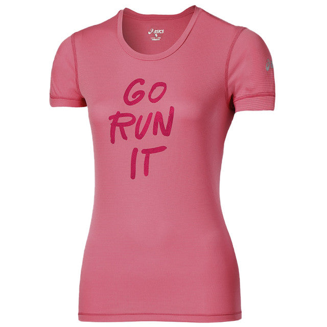 Asics Motion Dry Womens Pink Top