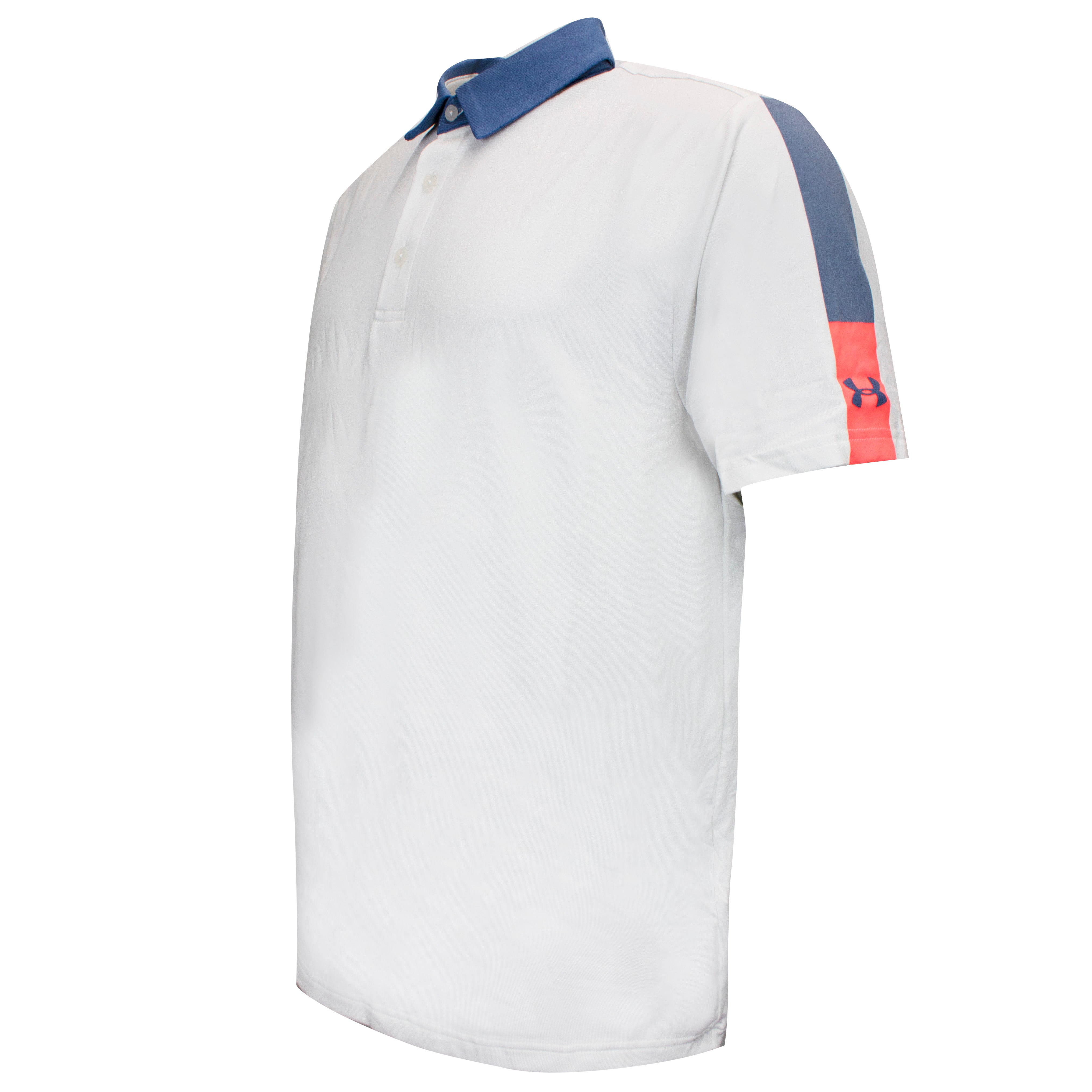 Under Armour White Golf Playoff Polo Shirt