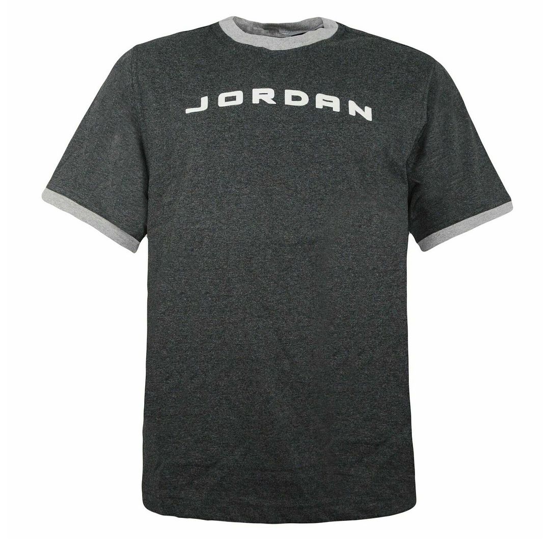 Nike Jordan Logo Mens Dark Grey T-Shirt