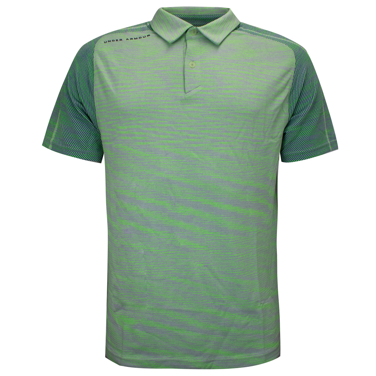 Under Armour Vanish Seamless Mens Green Polo Shirt