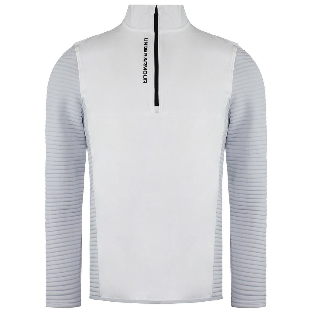 Under Armour Storm Mens White Evolution Daytona Hybrid Golf Sweater