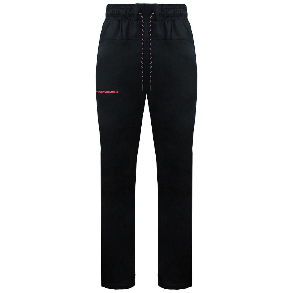 Under Armour Black Men Rival Terry AMP Track Pants