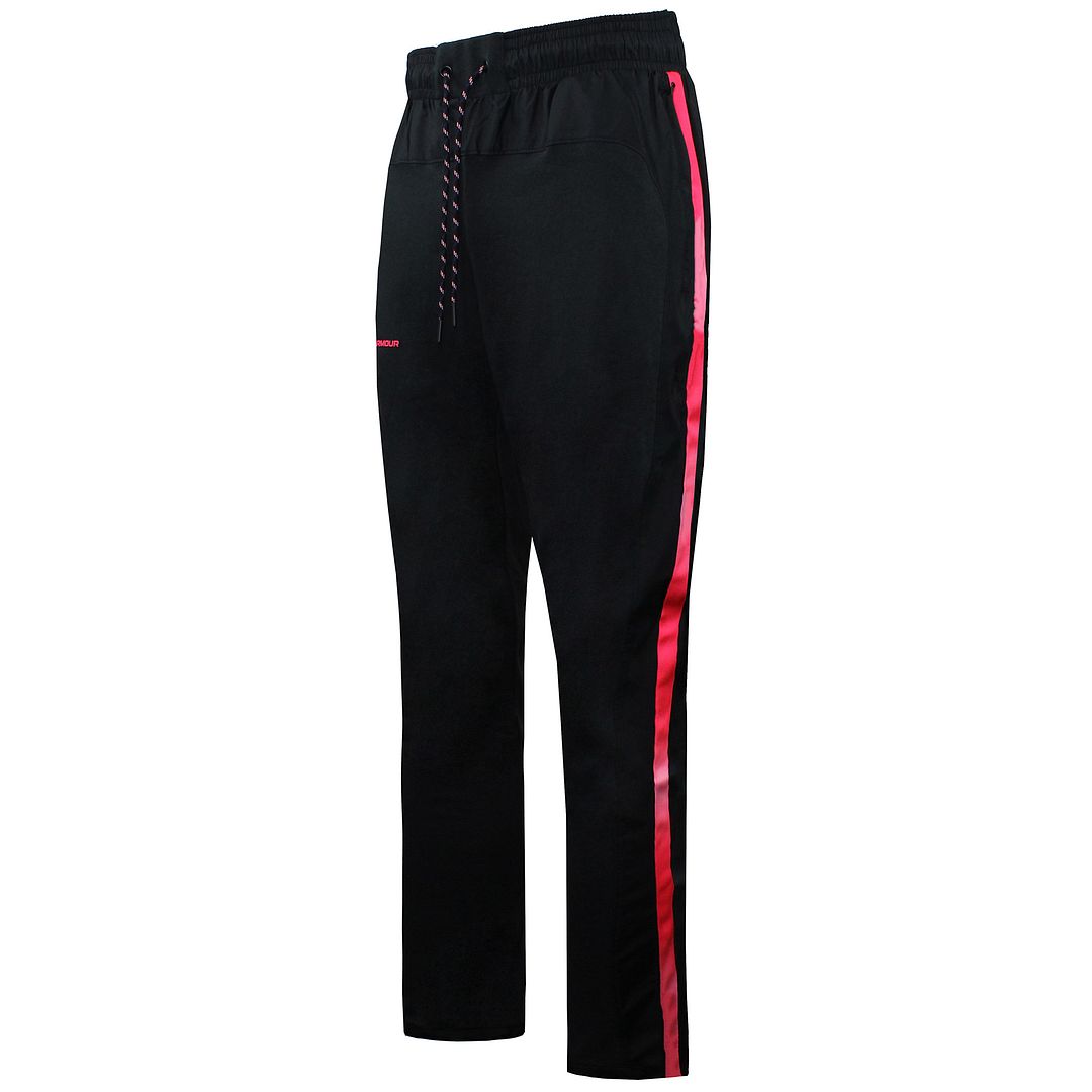 Under Armour Black Men Rival Terry AMP Track Pants