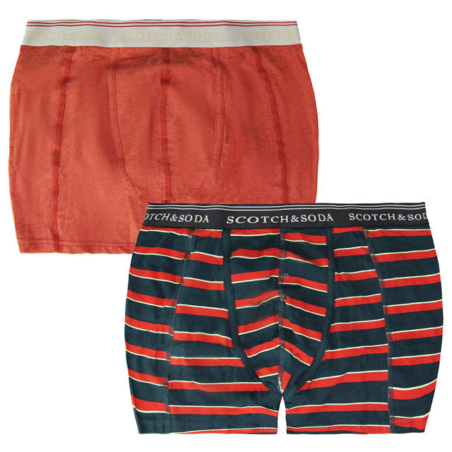 Scotch & Soda 2-Pack Mens Boxer Shorts