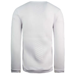 Asics Hexagon Mens White Sweater