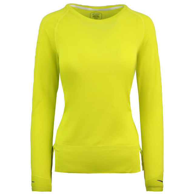 Asics Seamless Womens Yellow Top