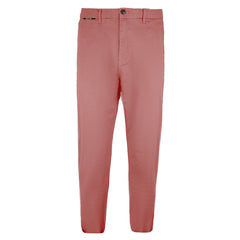 Scotch & Soda Reg Slim Fit Stuart Stretch Chinos Mens Pink Bottoms