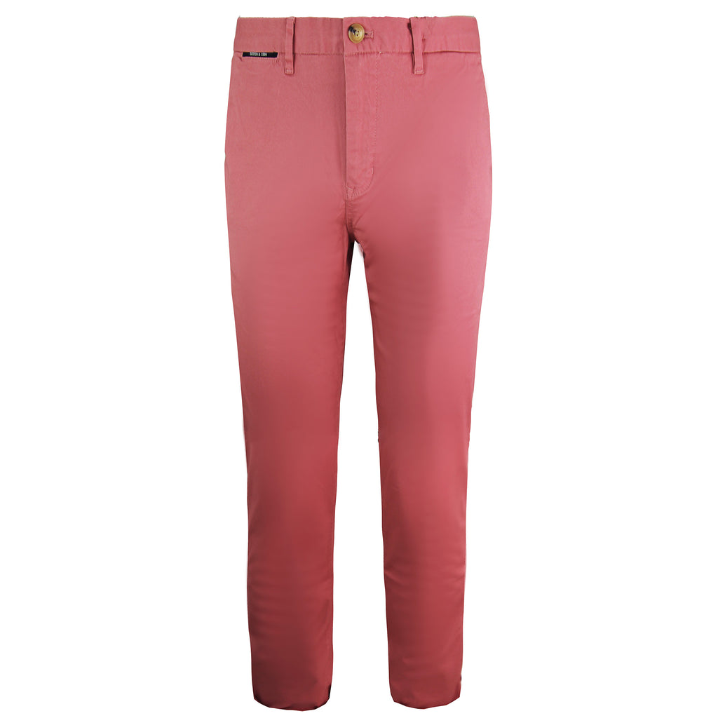 Scotch & Soda Mott Mens Pink Chinos