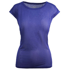 Asics Layering Womens Blue T-Shirt