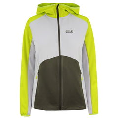 Jack Wolfskin Powerstretch Womens Grey/Green Jacket