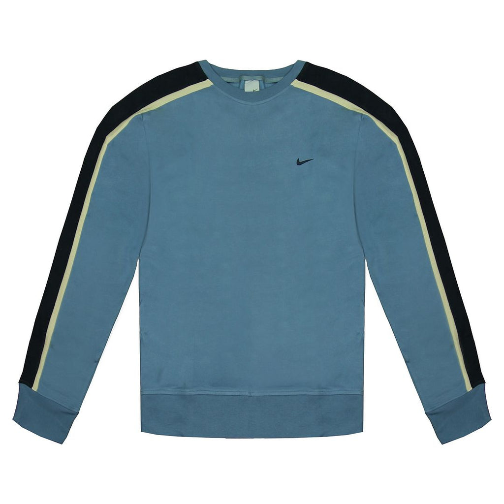 Nike Logo Mens Blue Sweater