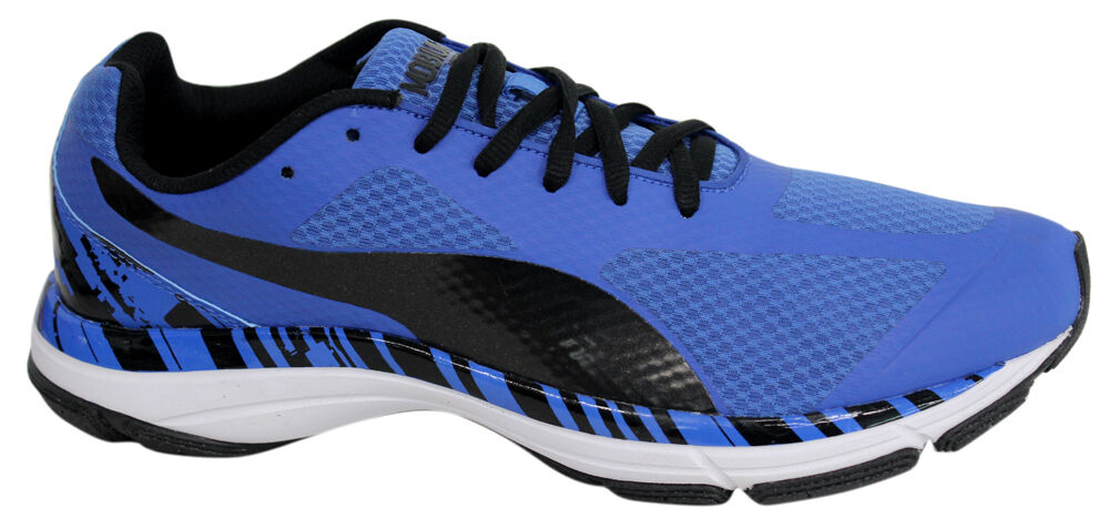 Puma Mobium Unify Mens Trainers Running Shoes Blue Lace Up 187540 01 D51