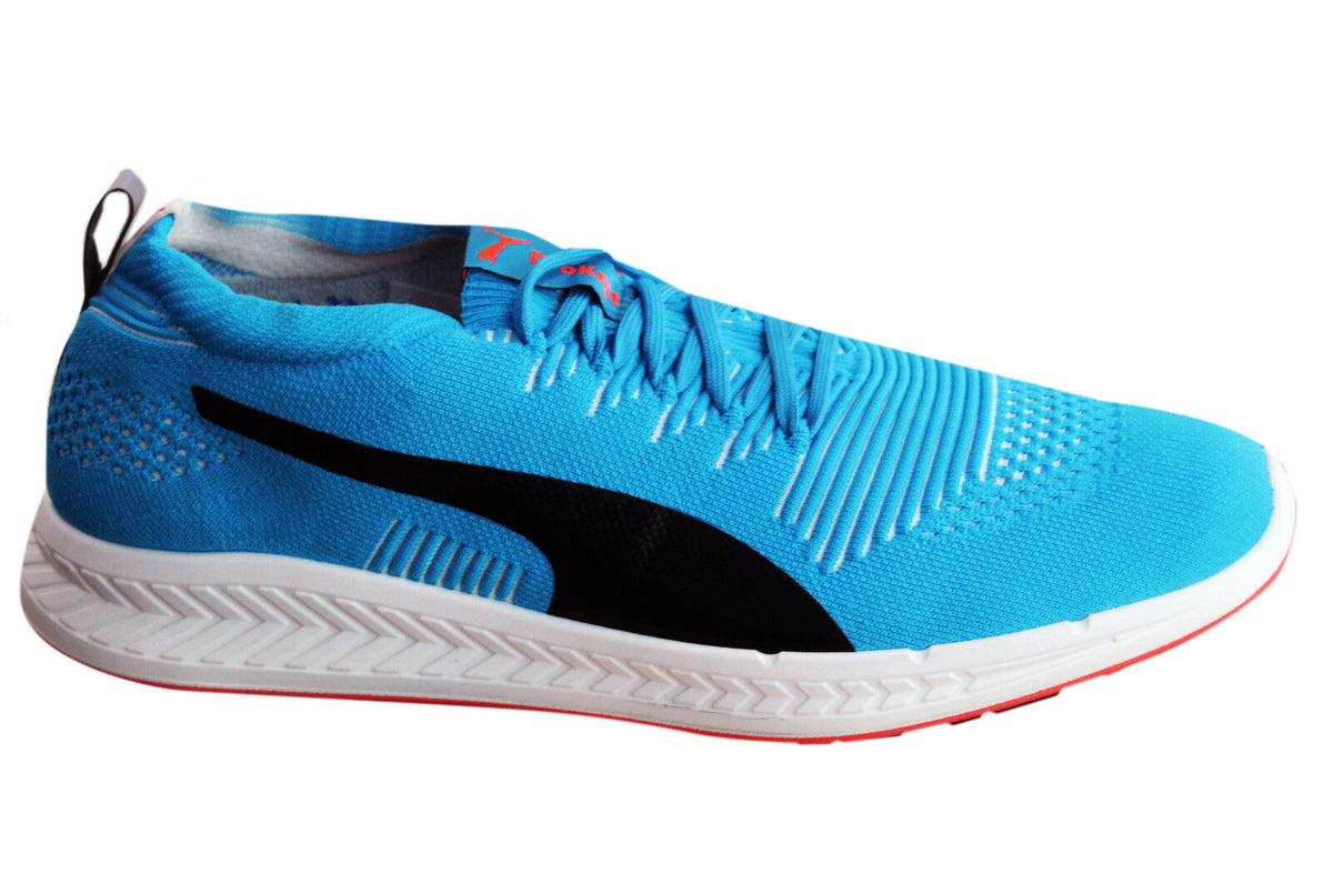 Puma Ignite ProKnit Mens Blue/Black Running Shoes