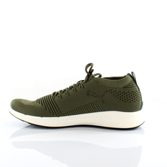 Puma Ignite Mens Green Running Shoes