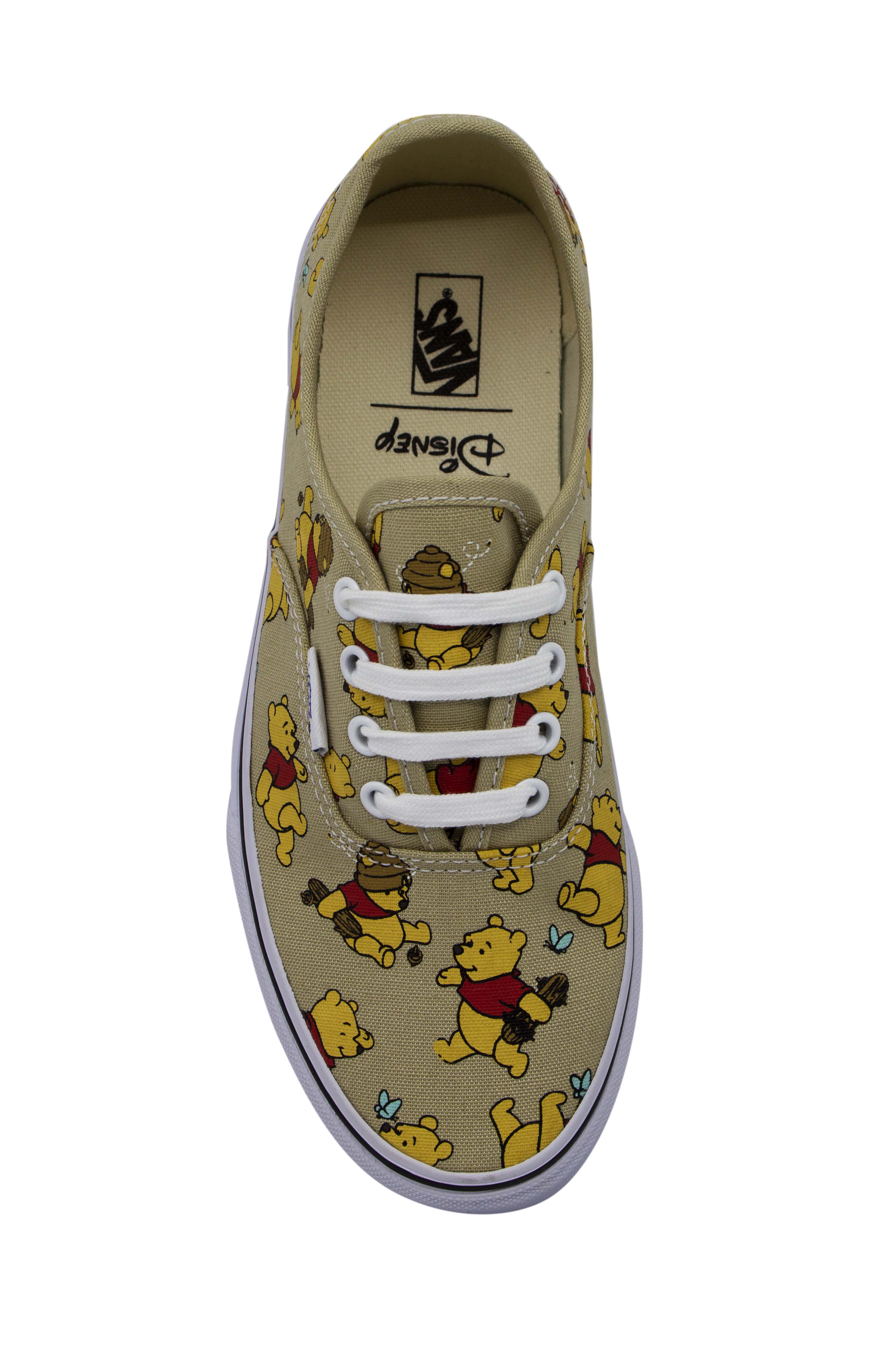 Vans Off The Wall x Disney Winnie The Pooh Kids Plimsolls