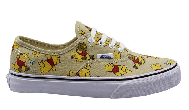 Vans Off The Wall x Disney Winnie The Pooh Kids Plimsolls