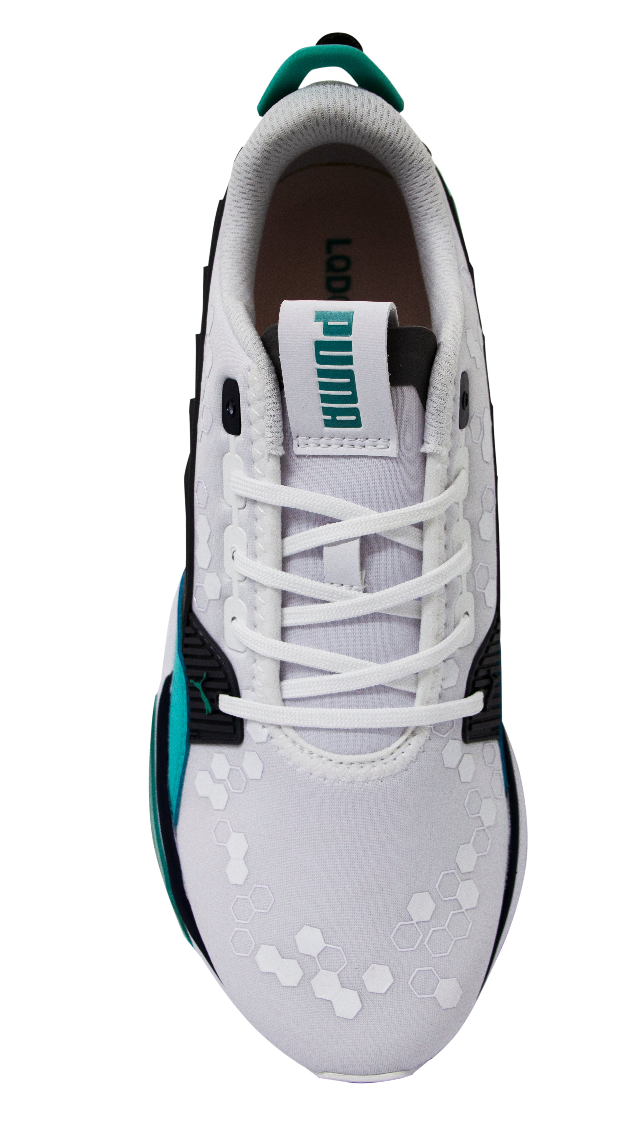 Puma LQD Cell Optic Sheer White Trainers - Mens