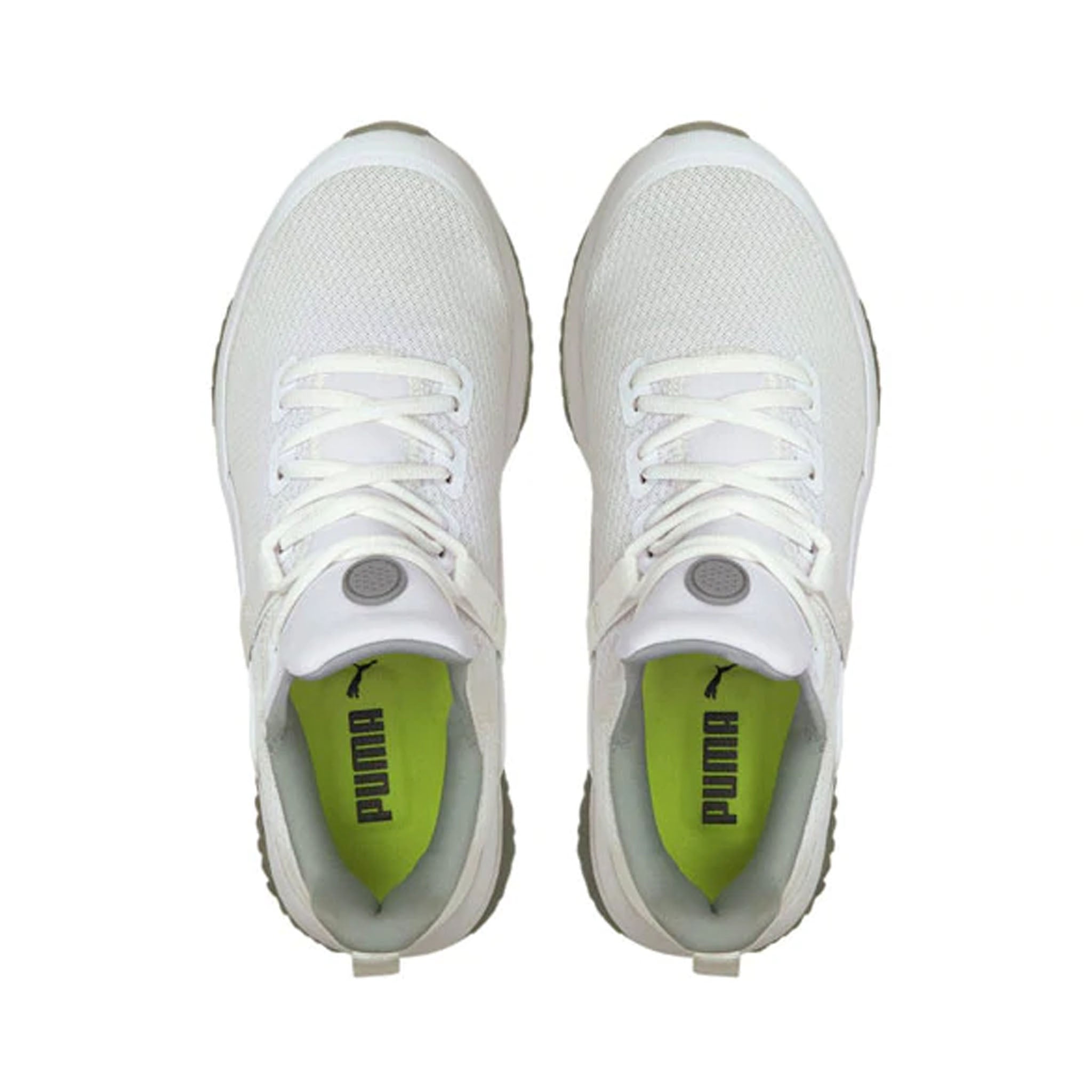 Puma Fushion Evo Mens White Trainers