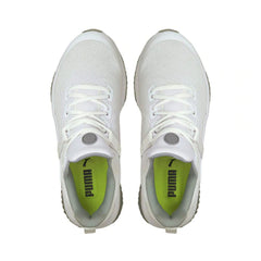 Puma Fushion Evo Mens White Trainers