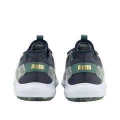 Puma Ignite Fasten8 Mens Navy/Green Golf Shoes