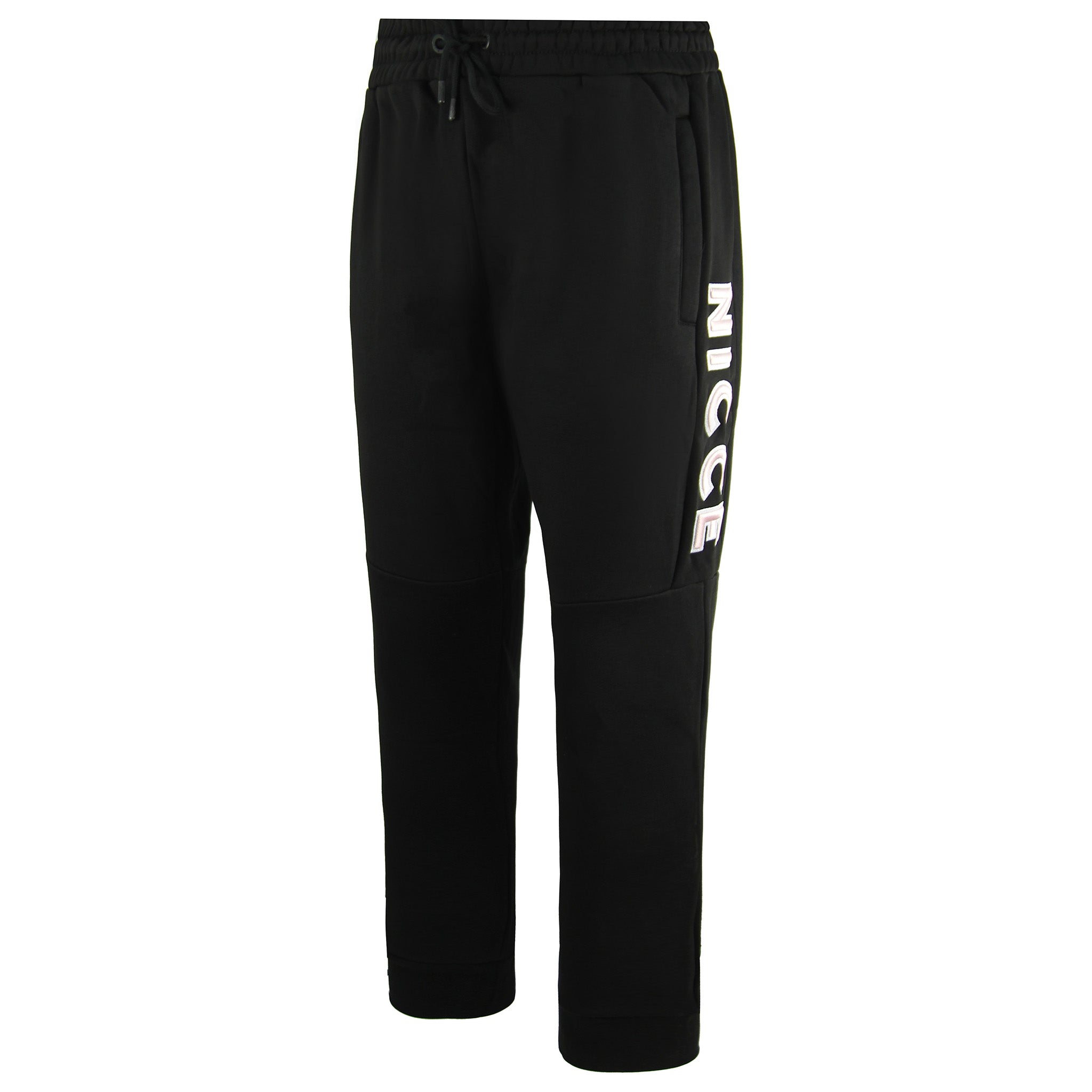 Nicce Truman Mens Black Track Pants