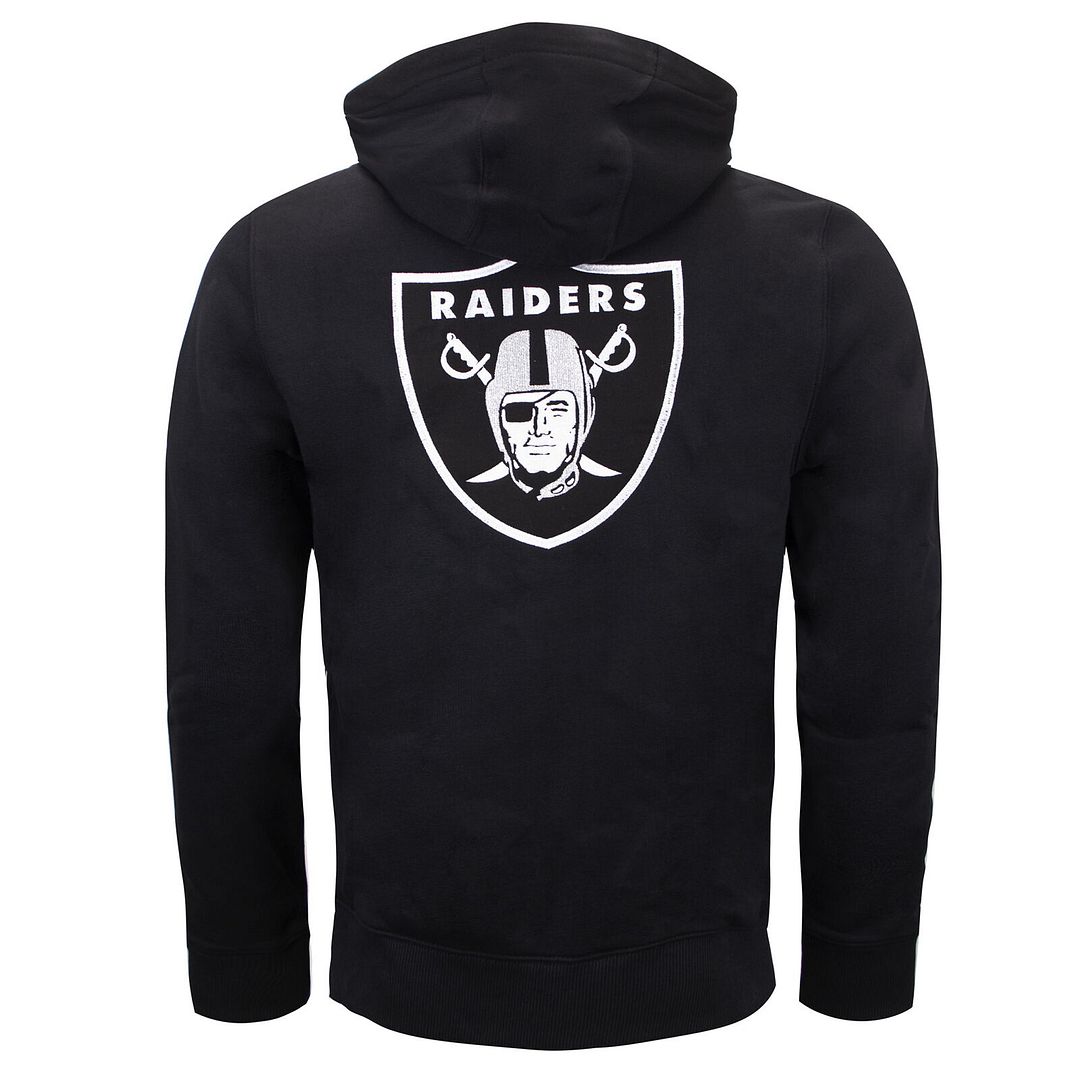 Fanatics Oakland Raiders Mens Black Track Jacket