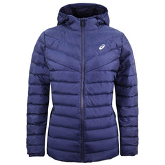 Asics Womens Navy Padded Coat