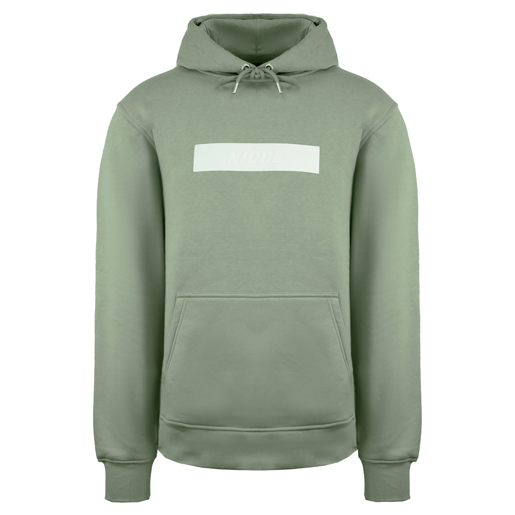 Nicce Lima Mens Green Hoodie