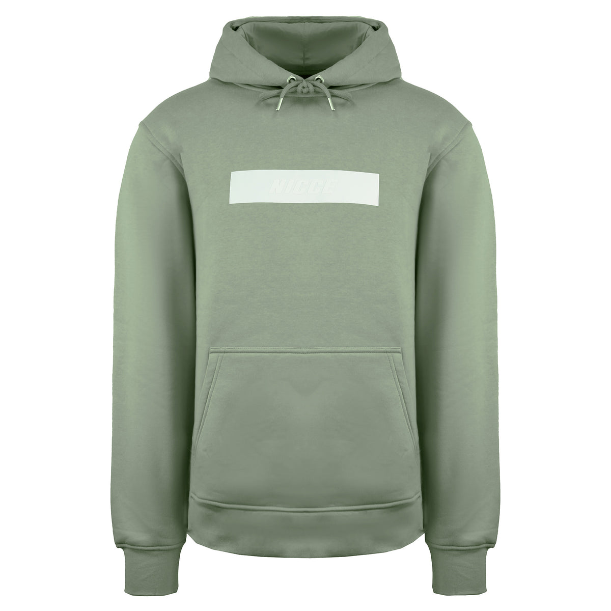 Nicce Lima Mens Green Hoodie