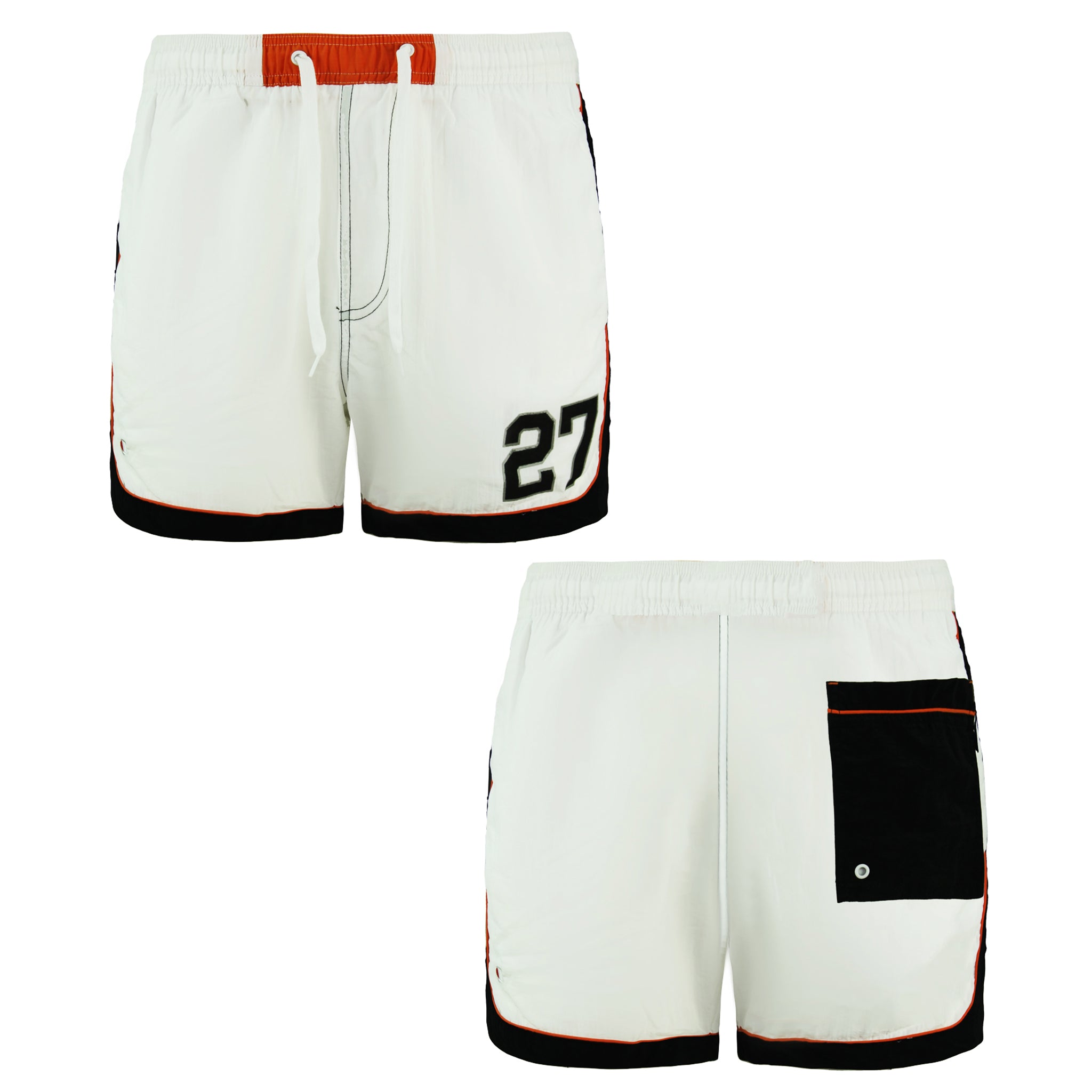 Champion Mens White Swimming Shorts