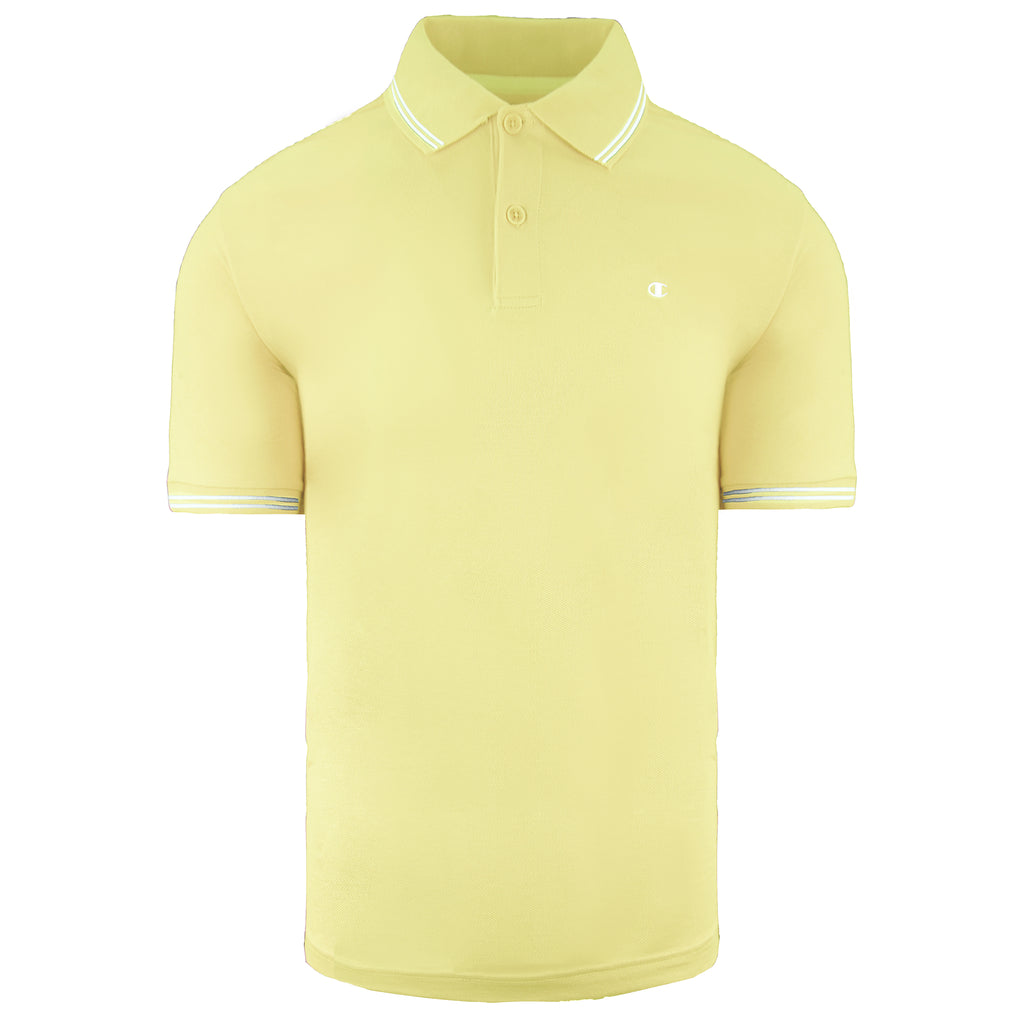 Champion Easy Fit Mens Yellow Polo Shirt