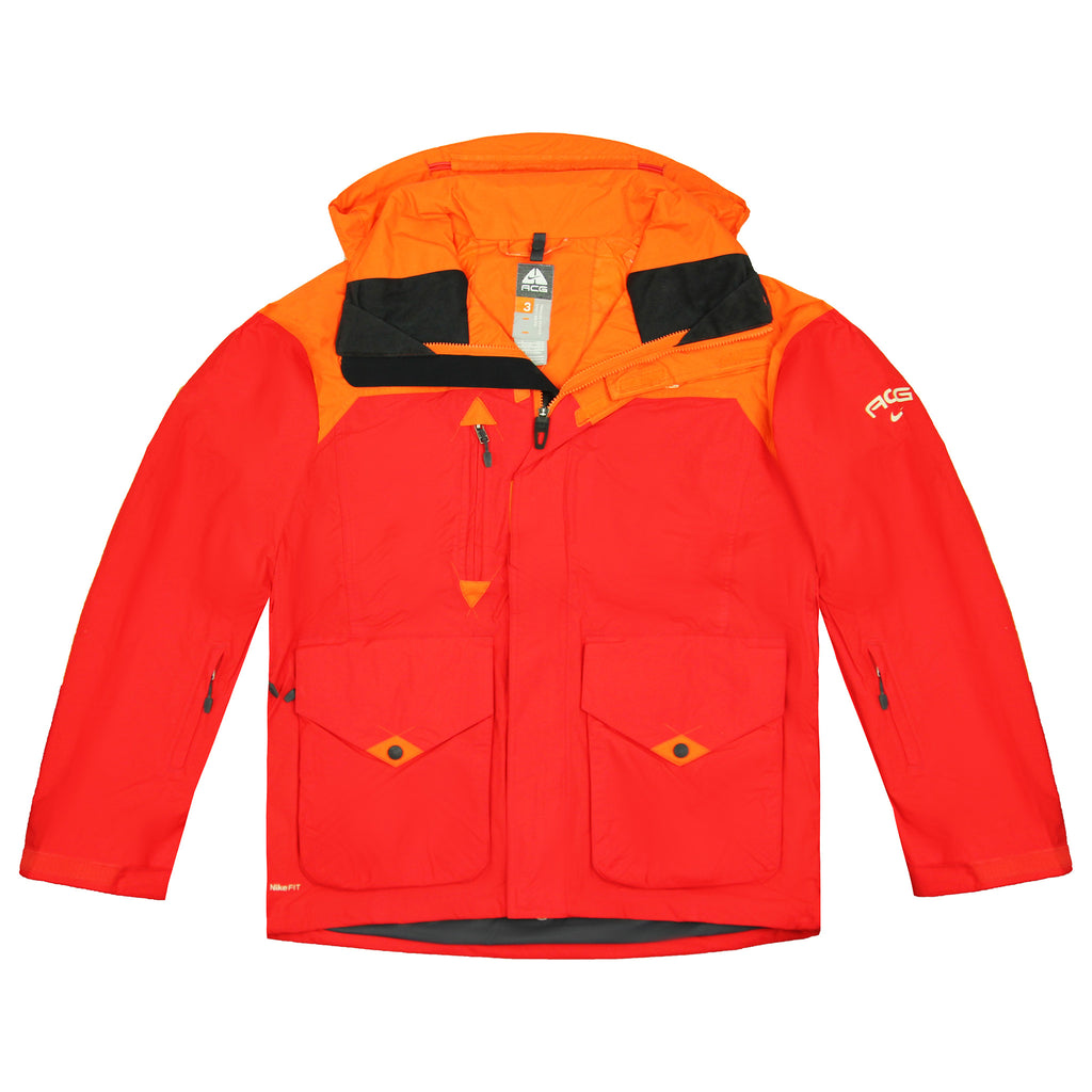 Nike Fit Storm ACG Mens Red/Orange Jacket