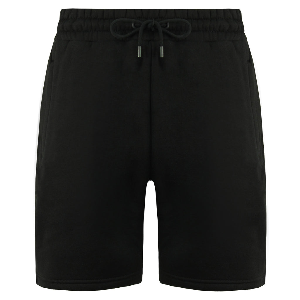 Nicce Truman Mens Black Jog Shorts