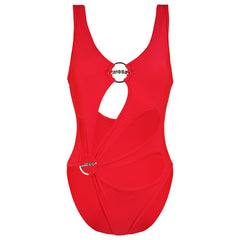 Nicce Pamela Womens Red Swimsuit