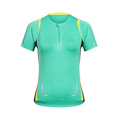 Nike Logo Womens Green Running Top