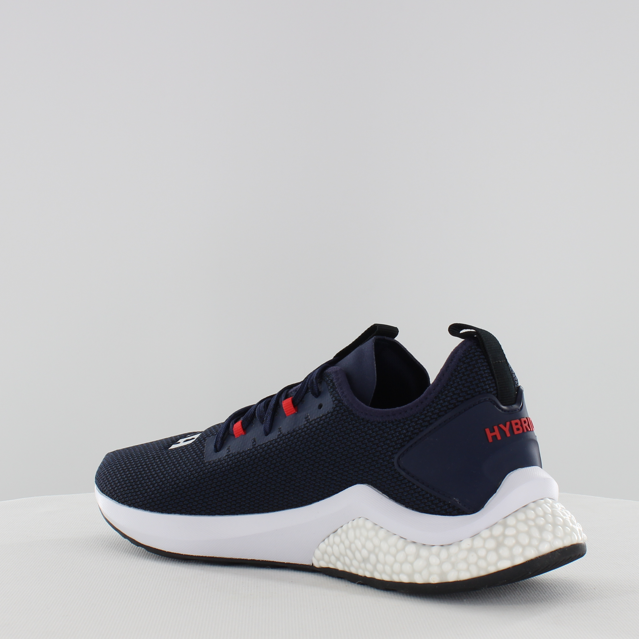 Puma Hybrid NX Navy Textile Mens Lace Up Trainers 192259 01