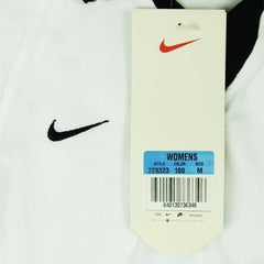 Nike Dri-Fit Womens White/Black Polo Shirt