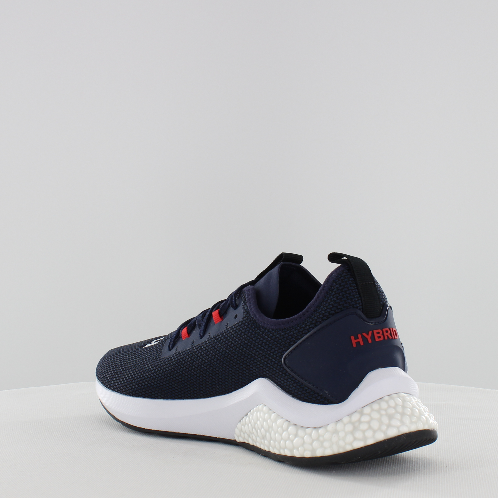 Puma Hybrid NX Navy Textile Mens Lace Up Trainers 192259 01