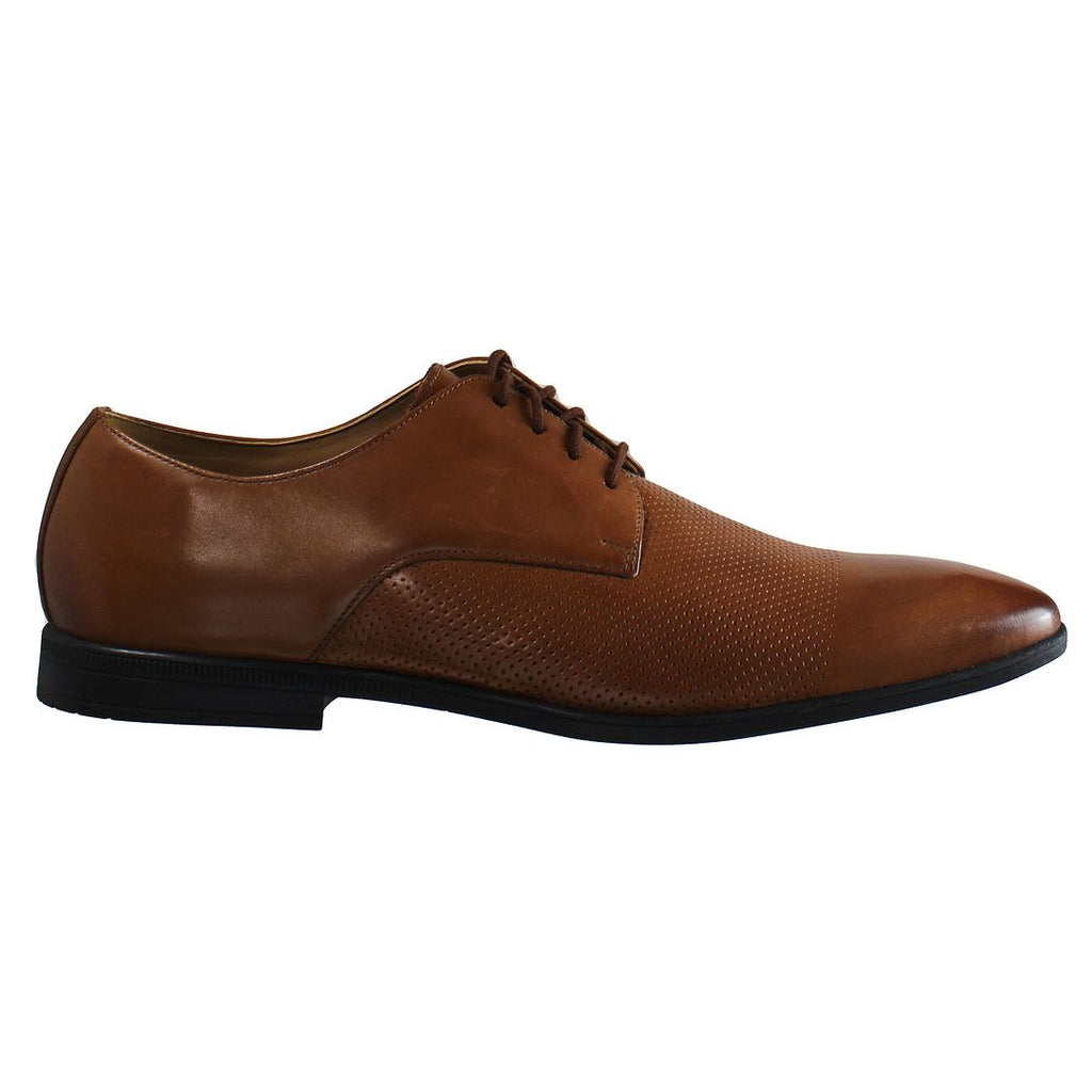 Clarks Bampton Cap Mens Brown Shoes