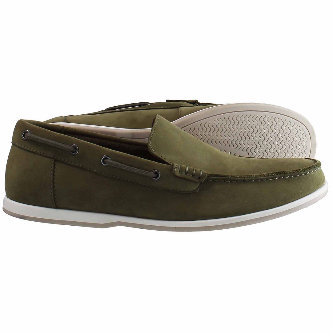 Clarks Morven Sun Mens Green Shoes