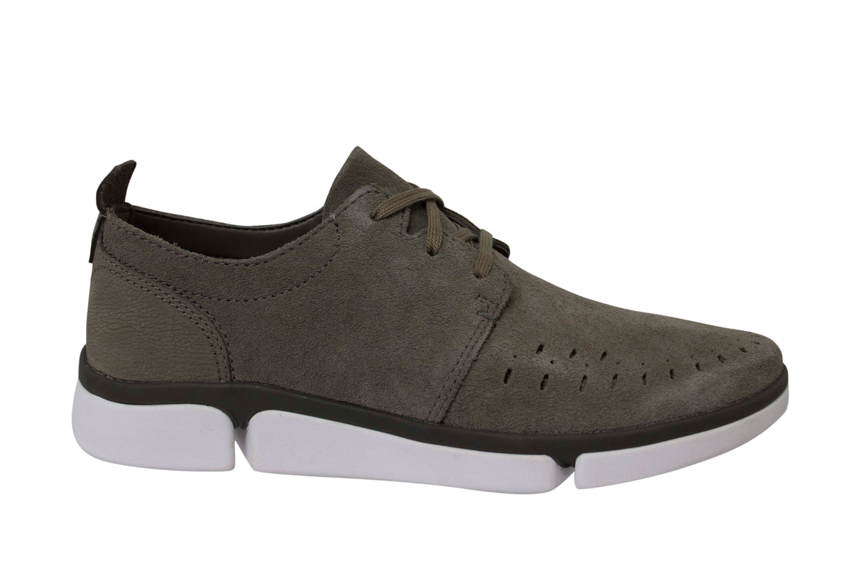 Clarks Tri Verve Boss Mens Taupe Trainers