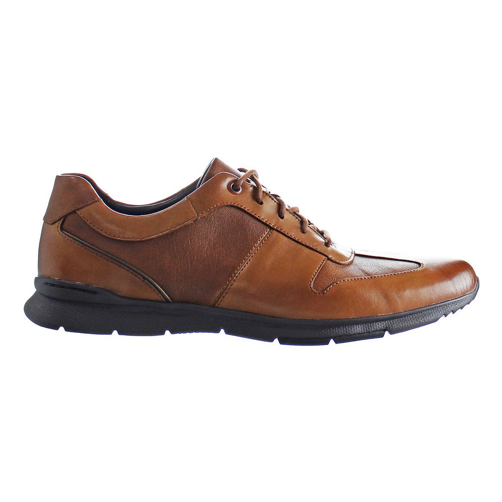 Clarks Un Tynamo Tie Mens Brown Shoes