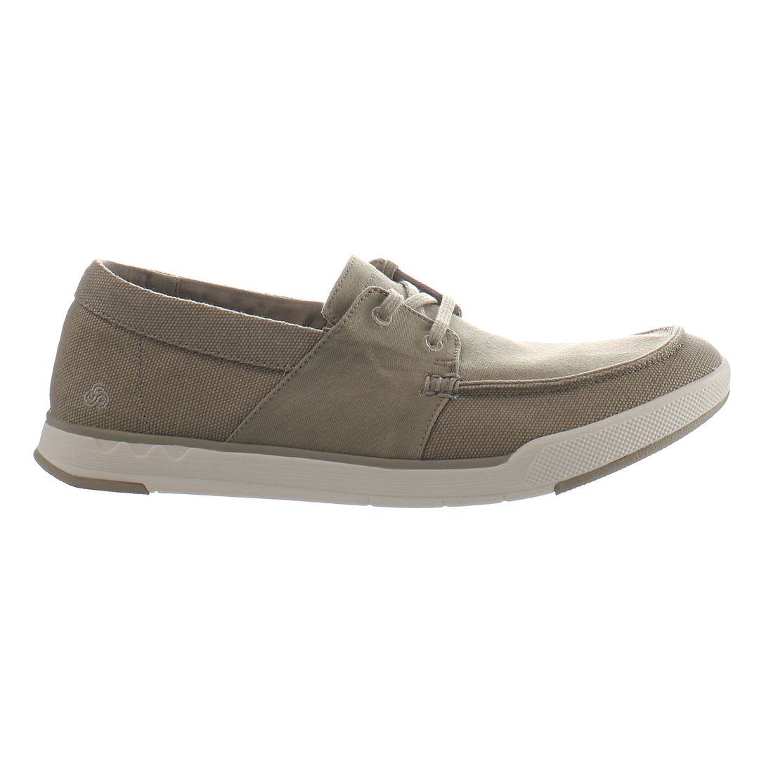 Clarks Step Isle Base Mens Beige Shoes