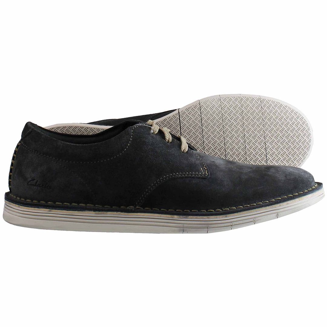 Clarks Forge Vibe Mens Grey Shoes