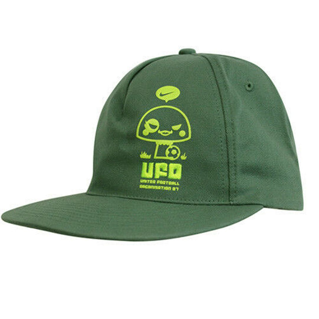 Nike UFO United Football Organisation Flat Brim Adjustable Green Cap