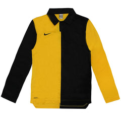 Nike Striped Mens Yellow/Black Football Shirt