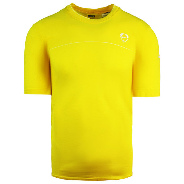 Nike Dri-Fit Mens Yellow Football top